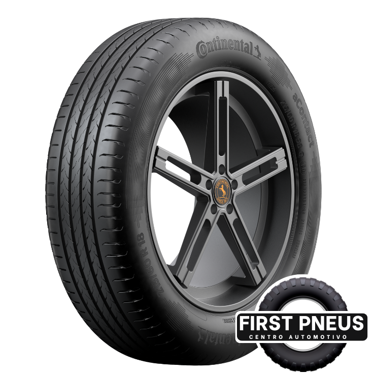 Pneu Continental aContact Pneus Continental Curitiba, Linha aContact, Alta tecnologia e segurança